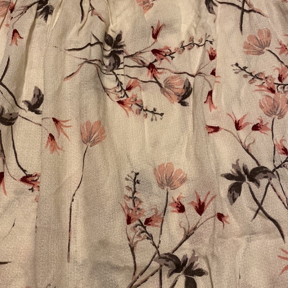 Lucky Brand Bell Sleeve Floral Off Shoulder Bohemian Floral Blouse - Picture 7 of 13